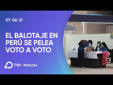 Leve ventaja de Keiko Fujimori en Perú