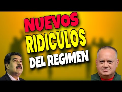   VEA AQUÍ Los NUEVOS RIDÍCULOS De Maduro Y Diosdado ENTÉRATE ??