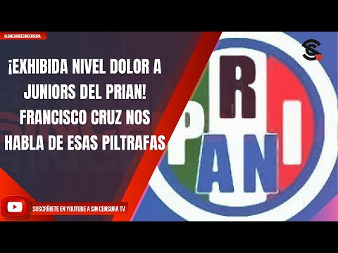 ¡EXHIBIDA NIVEL DOLOR A JUNIORS DEL PRIAN! FRANCISCO CRUZ NOS HABLA DE ESAS PILTRAFAS