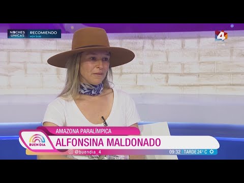 Buen Día - Alfonsina Maldonado se toma un café con Claudia