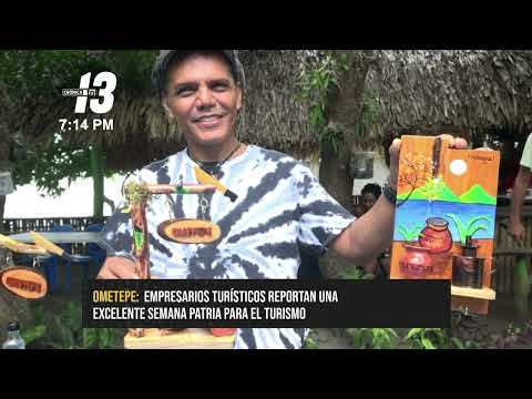 «Excelente semana patria para el turismo en la Isla de Ometepe»