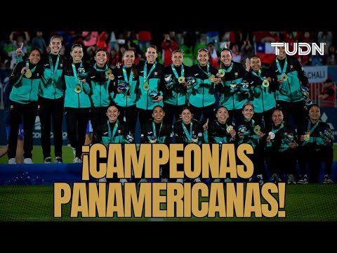 ¡MÉXICO se colgó un ORO HISTÓRICO en FUTBOL FEMENIL EN JUEGOS PANAMÉRICANOS! | TUDN