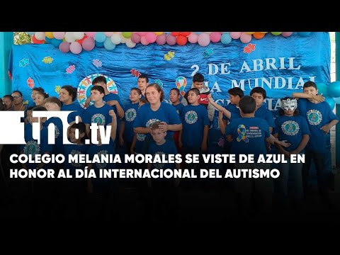Colegio Melania Morales realiza ¡Festival Azúl! en conmemoración del Día Internacional del Autismo