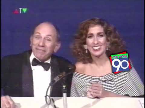 Norman Brisky y Georgina Barbarossa América TE VE 1992