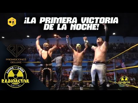 Trueno, Rey Cósmico Jr. y Mariachi derrotan a Rey Jaguar, Águila de Bronce y Rey Garfio Jr.