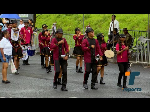 Delegaciones participan del desfile en Colón para conmemorar la Separación de Panamá de Colombia