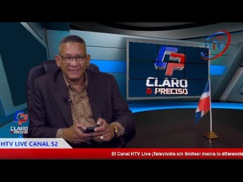 En el aire por #HTVLive Canal 52 el programa ''CLARO Y PRECISO'' con Gaspar Reyes