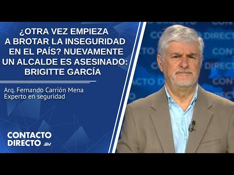 Entrevista con Fernando Carrión Mena - Experto en seguridad | Contacto Directo | Ecuavisa
