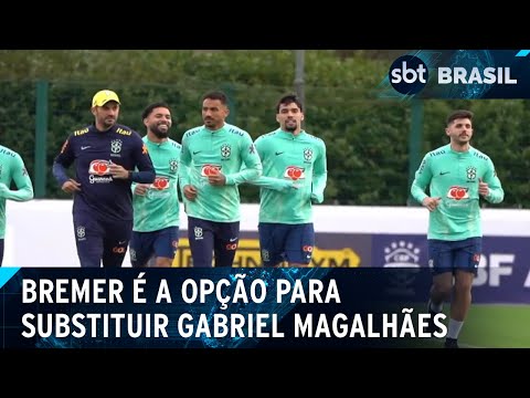 Bremer é convocado no lugar de Gabriel Magalhães | SBT Brasil (18/03/24)