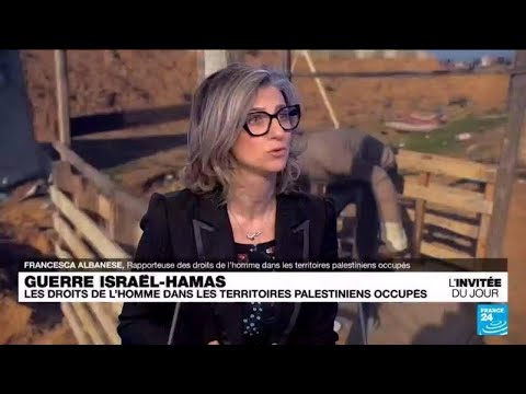 L'invité du jour : Francesca Albanese, rapporteuse spéciale sur les droits de l’homme en Palestine
