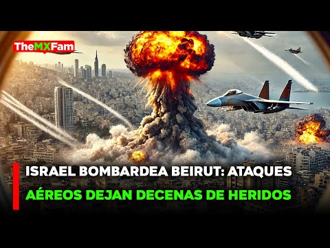 NOTICIAS | NUEVOS BOMBARDEOS ISRAELÍES EN BEIRUT: ATAQUE A DEPÓSITOS DE ARMAS DE HEZBOLÁ | TheMXFam