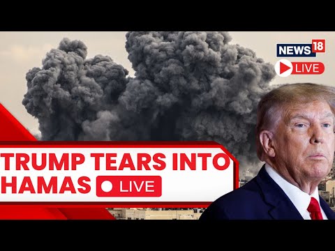 Trump Speech Live | Trump's Furious Speech On Israel Hamas Conflict Live | Donald Trump Live | N18L