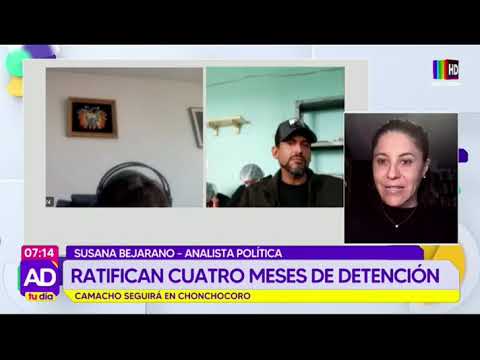 Análisis de Susana Bejarano de la detención de Camacho