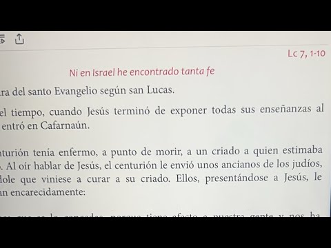 Evangelio lunes XXIV TO (2024)