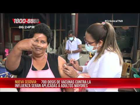 Llegan 700 dosis de vacunas contra influenza para adultos mayores a Ocotal – Nicaragua