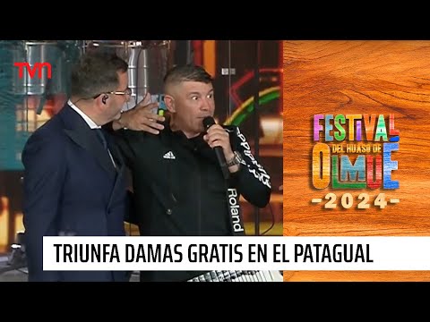 La ovación a Damas Gratis en el Festival del Huaso de Olmué 2024