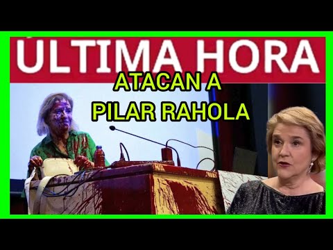 #ÚLTIMAHORA - PRO-PALESTINOS ATACAN A PILAR RAHOLA