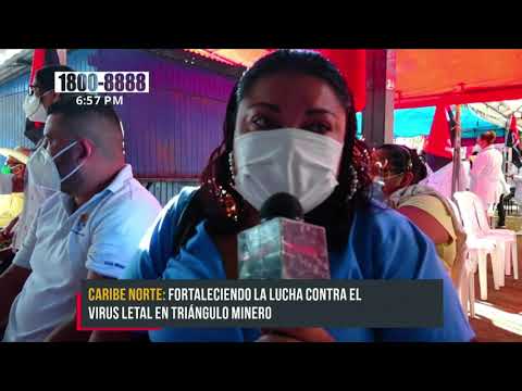 Aplican segunda dosis de la vacuna Sputnik V en el Triángulo Minero - Nicaragua