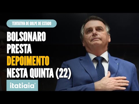 JAIR BOLSONARO PRESTA DEPOIMENTO NESTA QUINTA-FEIRA POR TENTATIVA DE GOLPE DE ESTADO