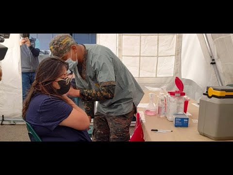 Realizan jornada de hisopados para detectar covid-19 en San Marcos