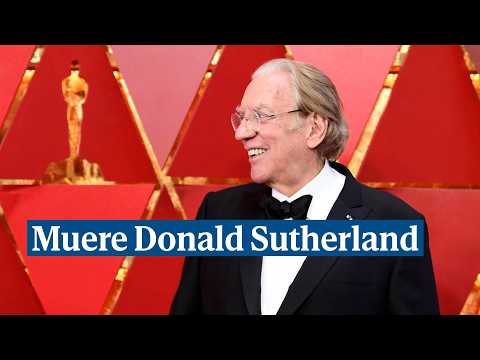 Muere Donald Sutherland, el más grande de los actores que nunca fue nominado al Oscar