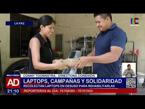 Ayuda a ayudar: Laptops, campañas y solidaridad