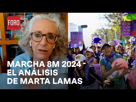 Marta Lamas Analiza la Marcha del 8M en México