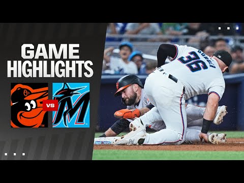 Orioles vs. Marlins Game Highlights (7/23/24) | MLB Highlights