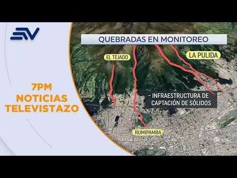 El Municipio de Quito interviene en tres quebradas, las más peligrosas | Televistazo | Ecuavisa
