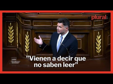 Rufián, muy duro con un “envalentado” Feijóo: “Al final a Txapote le han votado ustedes”