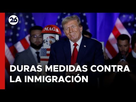 EEUU | Trump prometió duras medidas contra la inmigración y bajar impuestos