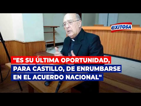 Cardenal Barreto sobre crisis política: Es su última oportunidad, para Castillo, de enrumbarse