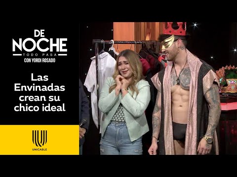 Daniela Luján queda SORPRENDIDA con el tamaño del 'miembro' de un modelo | De Noche | Unicable