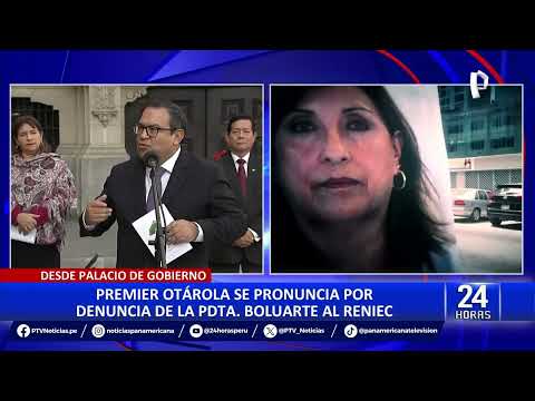 Alberto Otárola sobre demanda de Dina Boluarte a Reniec: Dejemos que el PJ actúe