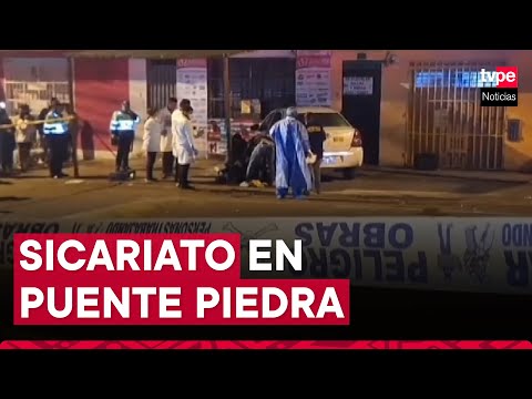 Sicarios asesinan a hombre dentro de su auto en Puente Piedra