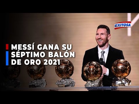 ??Lionel Messi superó al polaco Robert Lewandowski y se adjudicó el Balón de Oro 2021