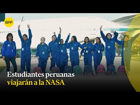 12 estudiantes peruanas viajarán a la NASA