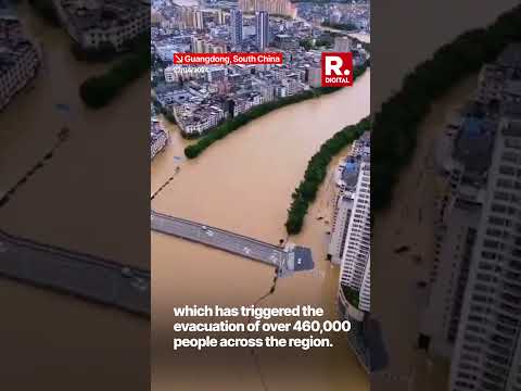 Millions Evacuated In China's Guangdong Due To Flooding Owing To Typhoon Saola