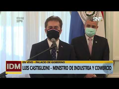 Luis Castiglioni es en nuevo Ministro de Industria y Comercio