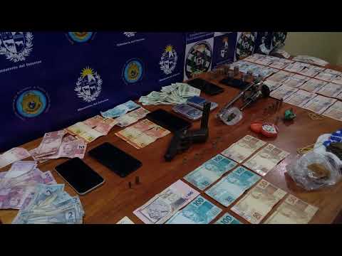 Policía de Rivera detiene a nueve integrantes de dos familias que comercializaban drogas