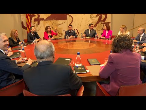 Aragonès apela a los presupuestos tras la primera reunión del nuevo Govern