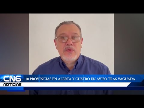 INFORME DEL TIEMPO CN6 : 10 PROVINCIAS EN ALERTA Y CUATRO EN AVISO TRAS VAGUADA