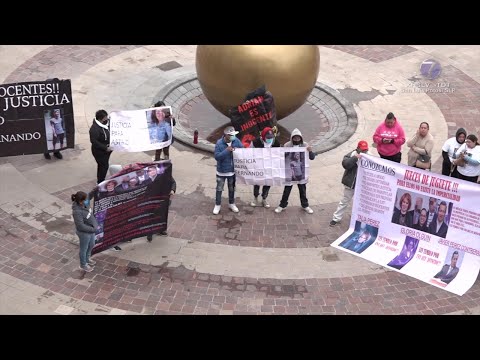Protestan familiares de jóvenes sentenciados por homicidio