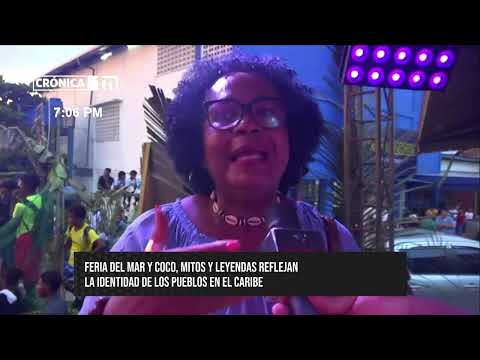 Feria del mar y coco, mitos y leyendas reflejan la identidad en el Caribe Norte