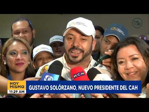 Gustavo Solórzano, Nuevo Presidente del Colegio de Abogados de Honduras