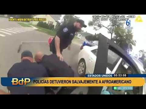 Inter 1   policías detienen salvajemente a afroamericano