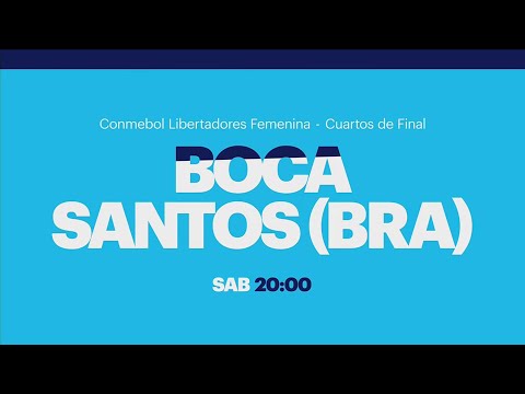 Boca Juniors VS. Santos - CONMEBOL Libertadores Femenina 2024 - Cuartos de Final - TyC Sports PROMO