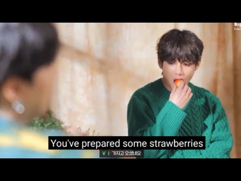 TAEHYUNG INTERVIEW FOR BE : hind STORY | feat SUGA [ENG] - about blue and grey, and his mixtape