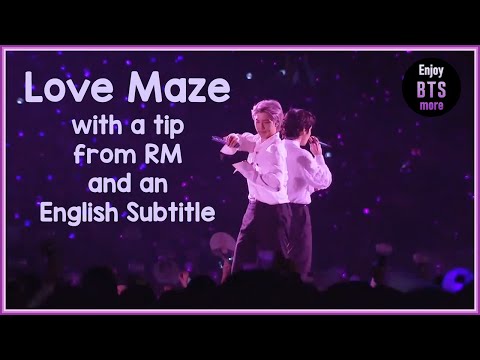 BTS - Love Maze & RM tip (stage mix) @ 5th Muster & Japan Official Fanmeeting vol 5 2019 [ENG SUB]