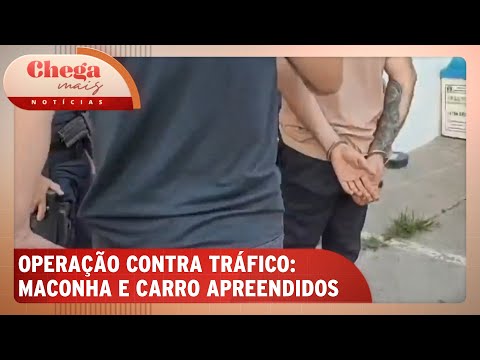 Operação contra tráfico em cidades da Grande SP prende 4 | Chega Mais Notícias (01/10/24)